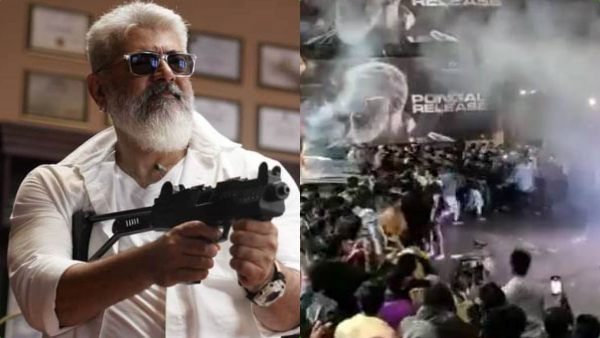 வாரிசுக்குப் போட்டியாக துணிவு திருவிழா... போஸ்டர்களில் வெறித்தனம் செய்த அஜித் ரசிகர்கள்