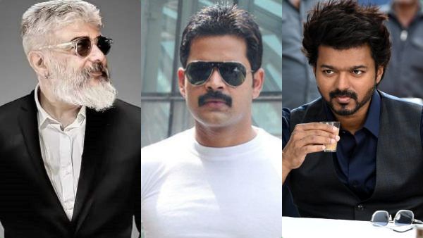 விஜய் மாஸ் ஹீரோ... ஆனா அந்த விசயத்துல அஜித் தான் டாப்: மாறி மாறி பேசிய வாரிசு பட நடிகர்!