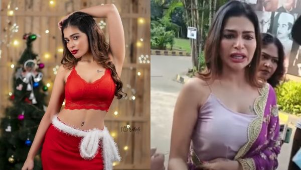 செய்தியாளர்கள் முன் கதறி அழுத நடிகை தர்ஷா குப்தா..நடந்தது என்ன?