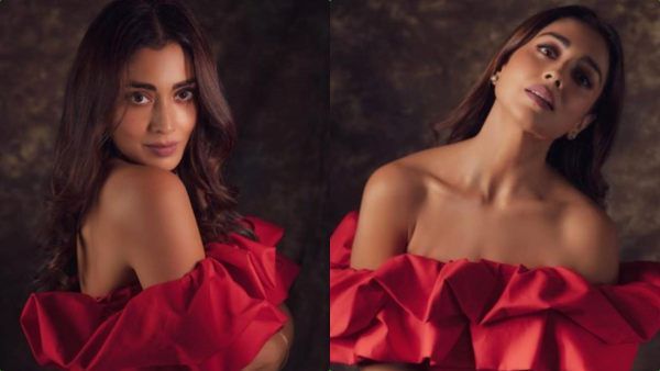 கிரணுக்கு போட்டியாக கவர்ச்சி காட்டும் ஸ்ரேயா..திருமணமாகி 40 வயதைத் தாண்டியும் இன்னும் குறையாத அழகு!