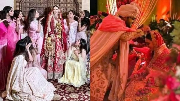 தடபுடலாக நடந்த ஹன்சிகா திருமணம்..நெற்றியில் குங்குமம் வைக்கும் போது ஆனந்த கண்ணீர் வடித்தார்!