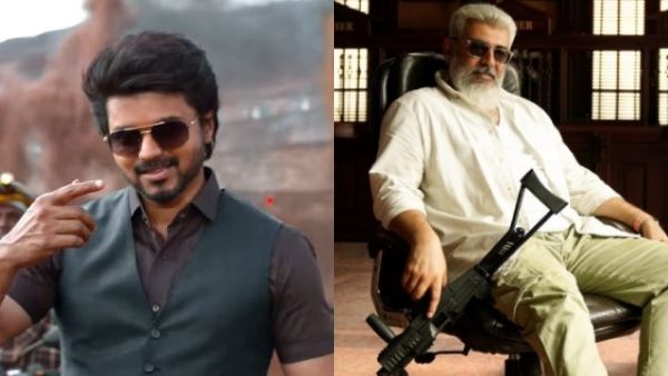 இரண்டில் எந்த ட்ரெய்லர் பீதியை கிளப்புகிறது? வாரிசு, துணிவு படங்களை ட்ரோல் செய்த ப்ளூ சட்டை மாறன்!