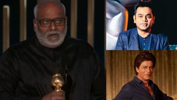 நாட்டு நாட்டு பாடலுக்கு கோல்டன் குளோப் விருது... கீரவாணிக்கு ஏஆர் ரஹ்மான், ஷாருக்கான் வாழ்த்து