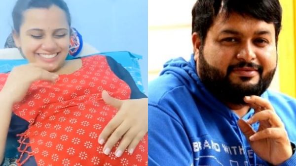 கர்ப்பத்தில் உள்ள வாரிசு கூட ‘ரஞ்சிதமே’ பாட்டுக்கு டான்ஸ் ஆடுதா? நெகிழ்ந்து போன தமன்!