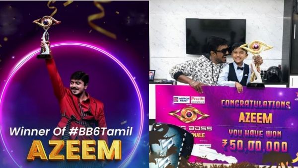 “அப்பா சாதித்துவிட்டேன்“ வெற்றியை மகனுடன் கொண்டாடிய அசீம்!