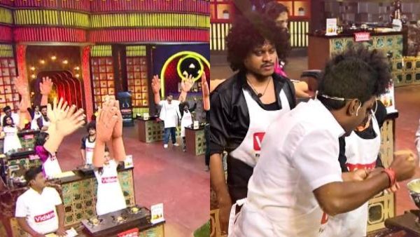 Fun வேணுமா Fun இருக்கு.. இனிதே துவங்கியது குக் வித் கோமாளி சீசன் 4 நிகழ்ச்சி!