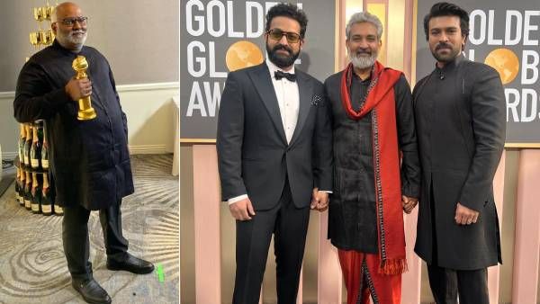 கோல்டன் குளோப் விருதுகள் 2023: வரலாற்று வெற்றி.. ஆர்ஆர்ஆர் நாட்டு கூத்து பாட்டுக்கு விருது!