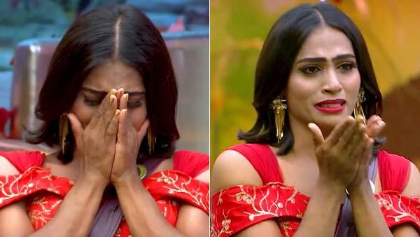 நன்றி சொல்ல உனக்கு வார்த்தை இல்லை எனக்கு... பிக் பாஸ் வீட்டில் கதறி அழுத ஷிவின்