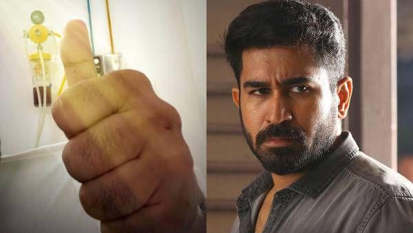 உடல்நிலை தேறியுள்ளது.. கைவிரலை உயர்த்திக் காட்டி ரசிகர்களுக்கு அப்டேட் சொன்ன விஜய் ஆண்டனி!