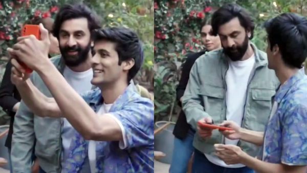 சிவகுமார் மோடுக்கு மாறிய ரன்பீர் கபூர்.. செல்ஃபி எடுத்த ரசிகரின் போனை தூக்கி எப்படி வீசுறாரு பாருங்க
