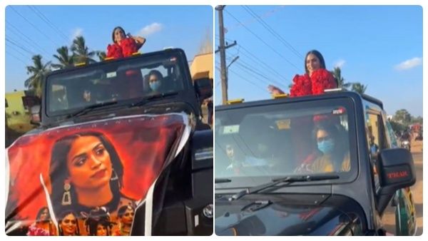 ப்பா.. பார்க்கவே கலக்கலா இருக்கே.. மேள தாளத்துடன் காரில் ஊர்வலம் வரும் பிக் பாஸ் ஷிவின்!