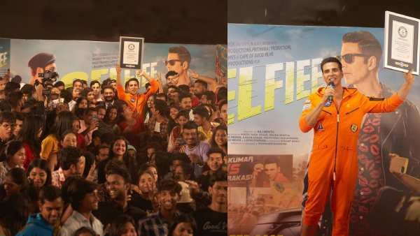 ப்பா.. 3 நிமிஷத்தில் இத்தனை செல்ஃபியா? கின்னஸ் சாதனை படைத்த அக்‌ஷய் குமார்.. எதுக்கு தெரியுமா?