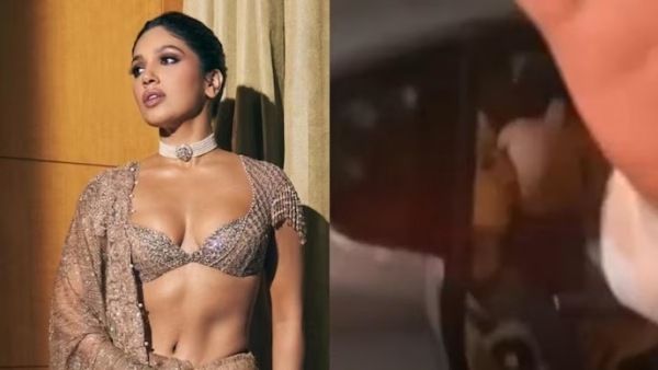 காருக்குள்ள முரட்டு லிப் லாக்.. பூமி பெட்னேகரின் ஷாக்கிங் செயல்.. அந்த தொழிலதிபருடனா?