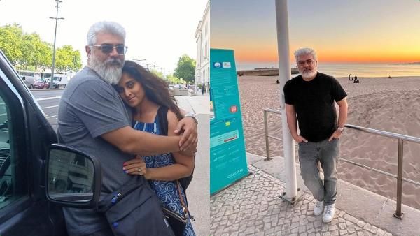 அஜித்தை ஸ்டைலாக கேமராவில் சிறைபிடித்த ஷாலினி அஜித்.. க்யூட் போட்டோ!