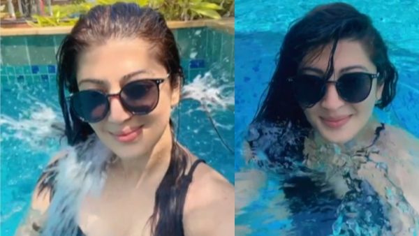 நீச்சல் குளத்தில் கவர்ச்சி குளியல் போட்ட பிரணிதா.. பிகினி பேபியை உச்சுக்கொட்டி ரசிக்கும் ஃபேன்ஸ்!