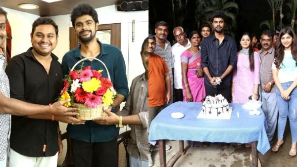 ஹீரோவான மைக்செட் ஸ்ரீராம்.. ஹீரோயின் மற்றும் படக்குழுவுடன் கேக் வெட்டி பிறந்தநாள் கொண்டாட்டம்!