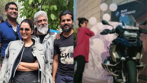 அஜித்திற்கு போட்டியா வருவாங்க போல.. BMW சூப்பர் பைக் வாங்கிய மஞ்சு வாரியர்!