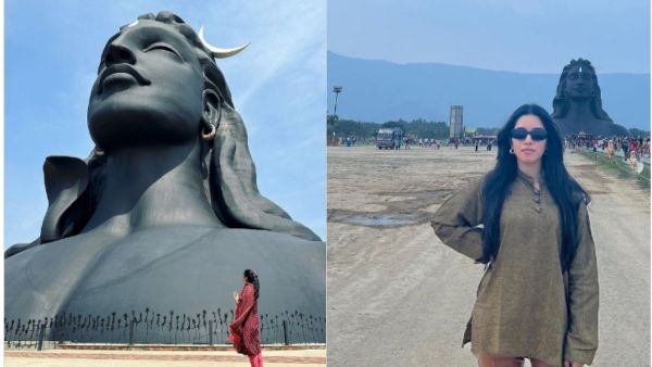 மகா சிவராத்திரி.. ஈஷா யோகா மையத்துக்கு படையெடுத்த நடிகைகள்.. யாரெல்லாம் போயிருக்காங்கனு பாருங்க!