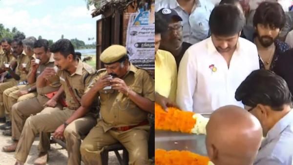 எனக்கு ஒரு அண்ணன் மாதிரி இருந்தாரு.. மயில்சாமி உடலுக்கு அஞ்சலி செலுத்திய உதயநிதி ஸ்டாலின் உருக்கம்