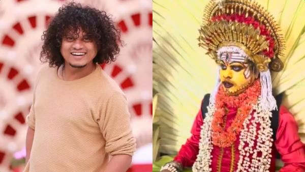 காந்தாரா கெட்டப்பில் மிரட்டிய புகழ்.. என்ன மேக்கப் போடவே 4 மணிநேரம் ஆச்சா?