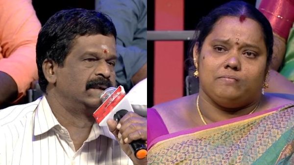 கண்கலங்கி நின்ற கணவர்.. கைகொடுத்த மனைவி.. நீயா நானா ஷோவில் சுவாரஸ்யம்!