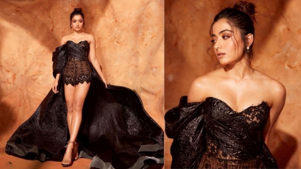 விருது வழங்கும் விழாவில் உச்சக்கட்ட கவர்ச்சி.. கருப்பு உடையில் ட்ரெண்டிங்கில் ராஷ்மிகா மந்தனா!