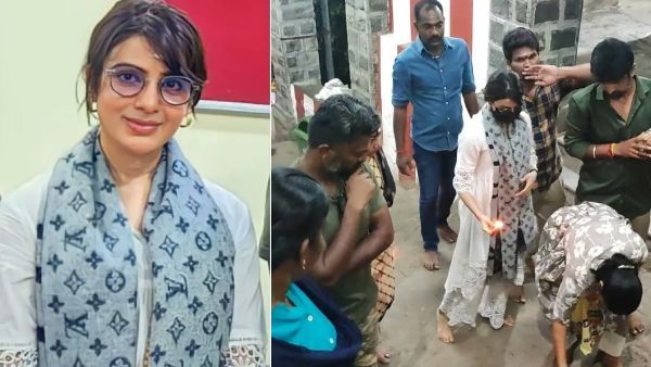 பழனி முருகன் கோவிலில் சமந்தா.. 600 படிக்கட்டுகளில் கற்பூரம் ஏற்றி வேண்டுதலை நிறைவேற்றினார்!