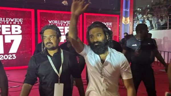 இங்கிலீஷ் எதுக்கு; தமிழே போதும் - ஹைதராபாத்தில் மாஸ் காட்டிய தனுஷ்