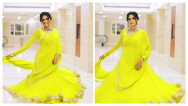 அதிதி ஷங்கர் இப்படியெல்லாம் டான்ஸ் ஆடுவாரா.. மஞ்சக்காட்டு மைனாவாக மாறிய மாவீரன் ஹீரோயின்!