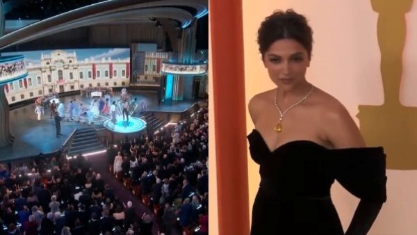 ஆஸ்கர் மேடையை தெறிக்கவிட்ட நாட்டு நாட்டு பாடல்... தீபிகா படுகோன் சொன்ன அந்த வார்த்தை..!