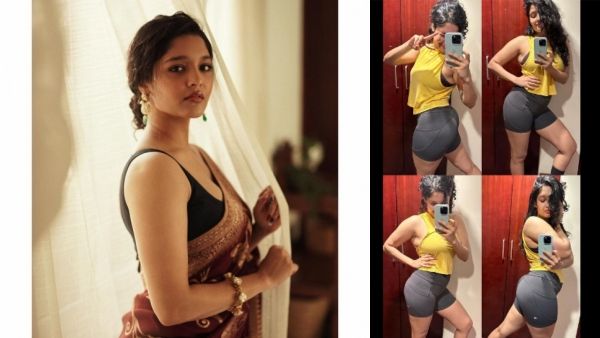 அடடடா..கண்ணாடி முன் நின்னு விவகாரமா போஸ் கொடுத்த ரித்திகா சிங்... திண்டாடிப்போன இளசுகள்!