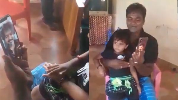 Vijay video call: தீ இது தளபதி அங்கிளை வர சொல்லுனு அடம்பிடித்த குழந்தை.. சர்ப்ரைஸ் கொடுத்த விஜய்!