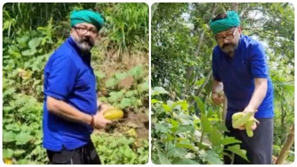 விவசாயியாக மாறிய ஜெயராம்.. எவ்வளவு காய்கறிகளை அள்ளிட்டு வராரு பாருங்க!