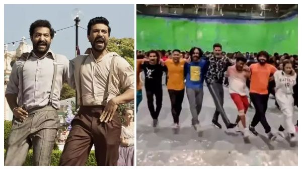 இந்திய மைக்கேல் ஜாக்சன் பிரபுதேவாவின் சம்பவம்.. நாட்டு நாட்டு பாடலுக்கு செம ஆட்டம்