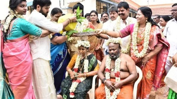 மாப்பிள்ளையும் அவர் தான்.. போட்டுருக்க டிரெஸ்ஸும் அவருடையது தான்.. பீமரத சாந்தி பூஜை செய்த செந்தில்!