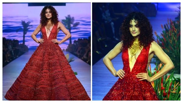 பேஷன் ஷோவில் உள்ளாடை இல்லாமல்.. நெக்லஸுடன் வலம் வந்த டாப்ஸி.. வாயடைத்துப்போன ரசிகர்கள்!