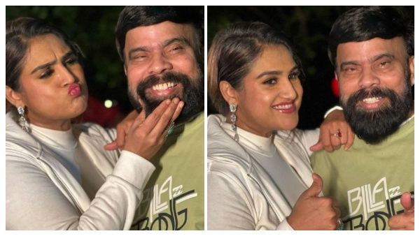 பவர் ஸ்டாரின் கன்னத்தை பிடித்து உம்மா கொடுக்க வரும் வனிதா விஜயகுமார்.. கழுவி ஊற்றும் நெட்டிசன்கள்!