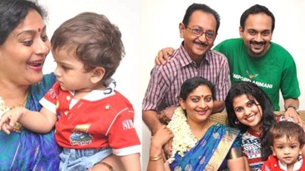 அட! நம்ம முந்தானை முடிச்சு பட்டு டீச்சரா இவங்க? பேரக்குழந்தையுடன் எப்படி சிரிக்கிறாரு பாருங்க