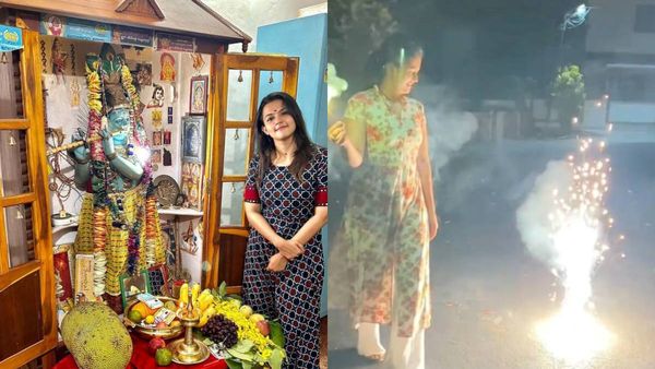 Aparna Das: பட்டாசு வெடித்து புத்தாண்டை கொண்டாடிய டாடா ஹீரோயின்.. அந்த படையல பார்த்தீங்களா?