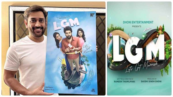 'எல். ஜி. எம்' படத்தின் ஃபர்ஸ்ட் லுக்கைப் பாராட்டிய எம். எஸ். தோனி