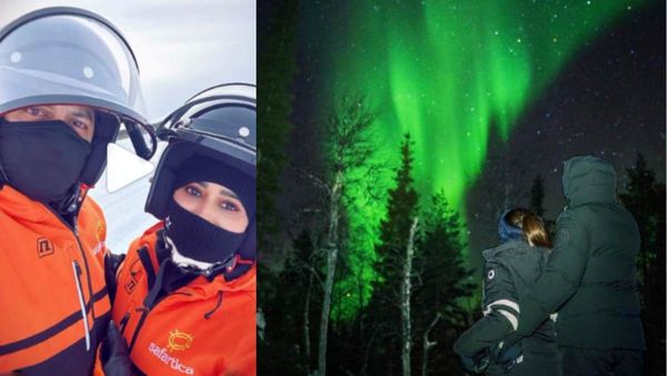 பச்சை வானத்தை பார்க்க.. மனைவியை ஃபின்லாந்து கூட்டிச் சென்ற பொன்னியின் செல்வன்.. வேறலெவல்!