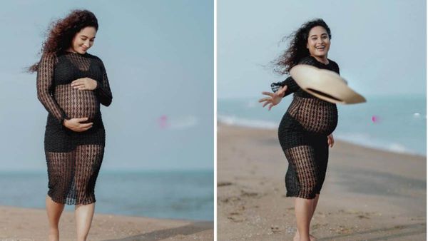 Pooja Ramachandran: பத்து நாளில் பிரசவம் ..அதற்குள் போட்டோஷூட் எடுத்து அலறவிடும் பூஜா ராமச்சந்திரன்!