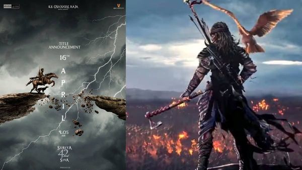 Surya 42 :சூர்யா 42 படத்தின் புதிய போஸ்டர்.. குதிரை, நாயுடன் போர் வீரனாய் பயணிக்கும் சூர்யா!
