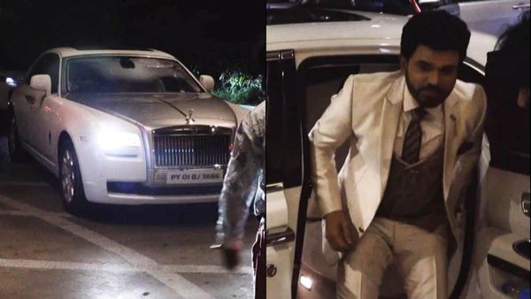 Legend Saravanan: ரோல்ஸ் ராய்ஸ் காரில் கெத்தாக வந்த லெஜண்ட் சரவணன்... சாரே கொல மாஸ்!