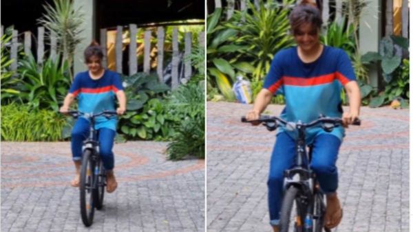 Manju Warrier : சின்னக்குழந்தையாக மாறிய மஞ்சு வாரியர்.. என்ன இப்படி இறங்கிட்டாங்க!