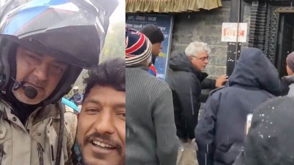 Ajithkumar :முக்திநாத்தில் சாமி தரிசனம் செய்த அஜித்.. ட்ரெண்டாகும் வீடியோ!