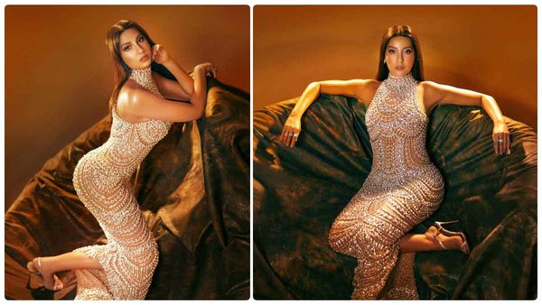 பாகுபலி ‘மனோகரி’ நோரா ஃபதேஹியின் கிளாமர் போட்டோஸ்.. டிரஸ்ல மணி மட்டும் இல்லைனா எங்க நிலை என்னாகும்?