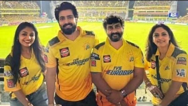 CSK வெற்றியை கொண்டாடிய 'எல். ஜி. எம்' படக் குழு