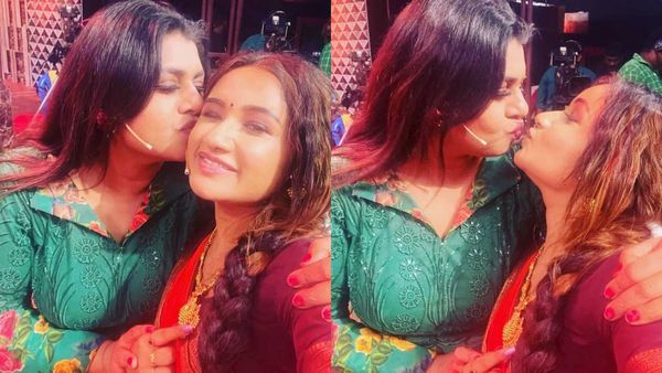 அந்த சின்னப் பொண்ணையும் விடலையா? ரவீணாவுக்கு லிப் கிஸ் கொடுத்த விசித்ரா.. விளாசும் ஃபேன்ஸ்!