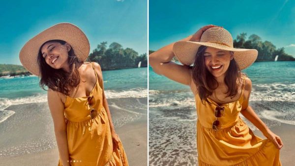 Vani Bhojan : கடற்கரையில் கவர்ச்சி எக்ஸ்பிரஷன்ஸ்..ஹாட் பீட்டை எகிறவைத்த வாணி போஜன்!